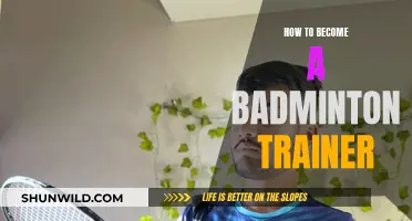 Badminton Trainer: Steps to Success