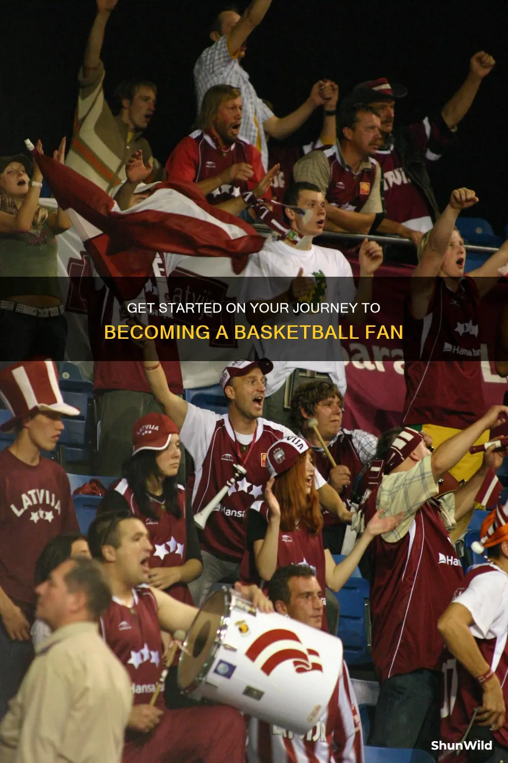 how to become a basketball fan