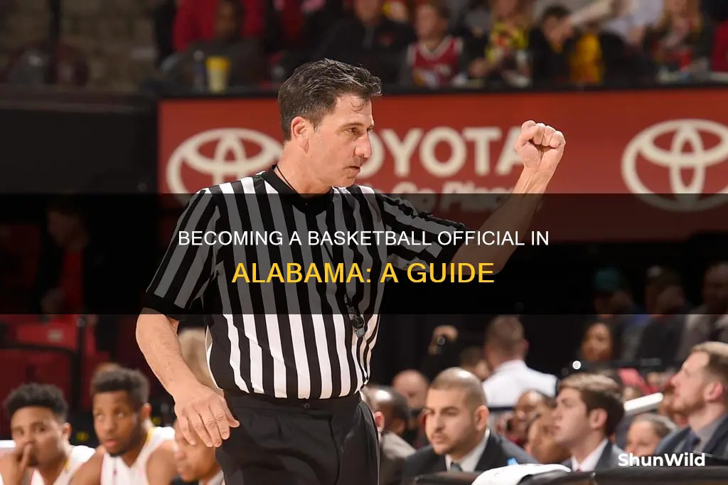 how to become a basketball official in alabama