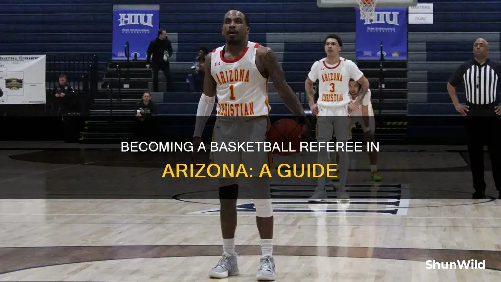 how to become a basketball official in arizona