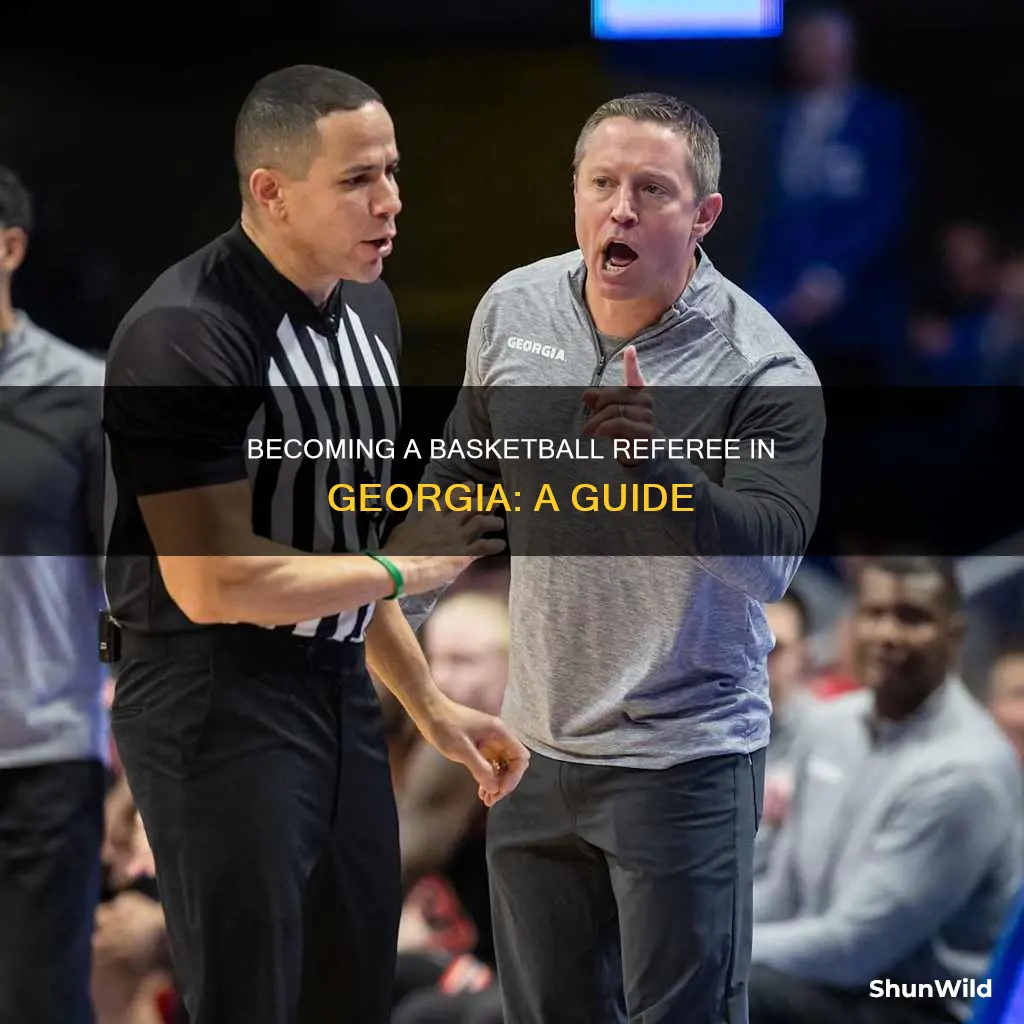 how to become a basketball official in georgia