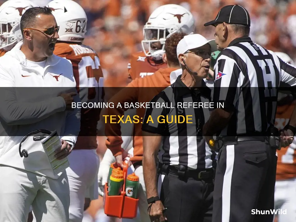 how to become a basketball official in texas