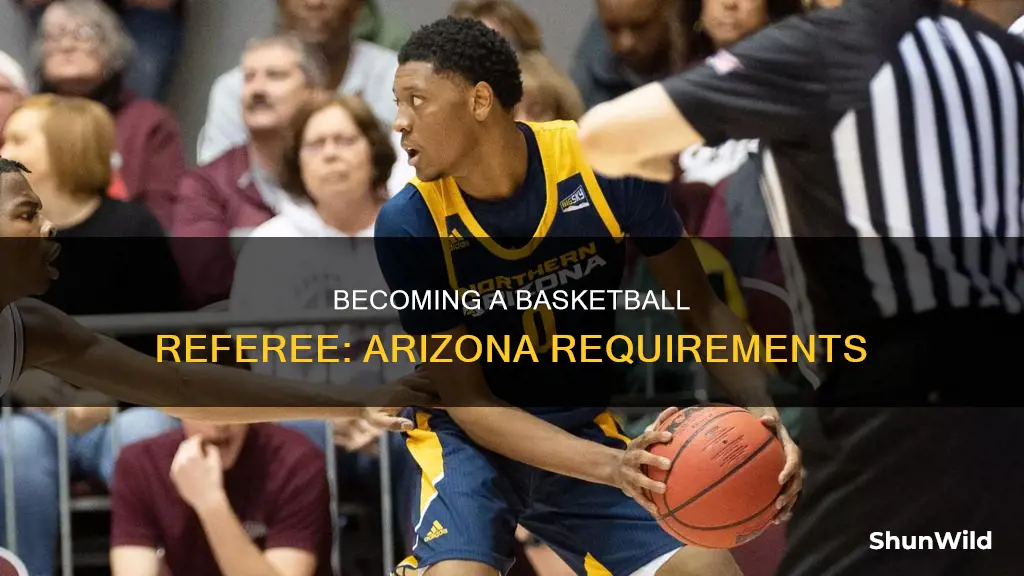 how to become a basketball referee in arizona