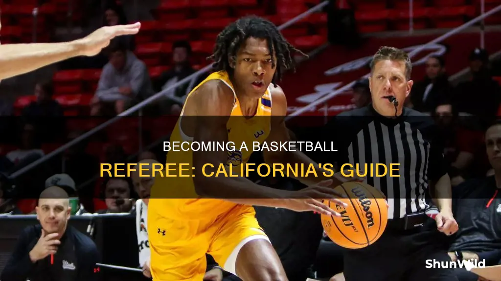how to become a basketball referee in california