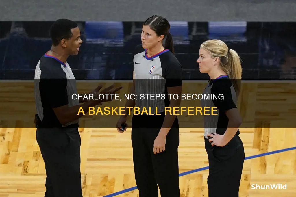 how to become a basketball referee in charlotte north carolina