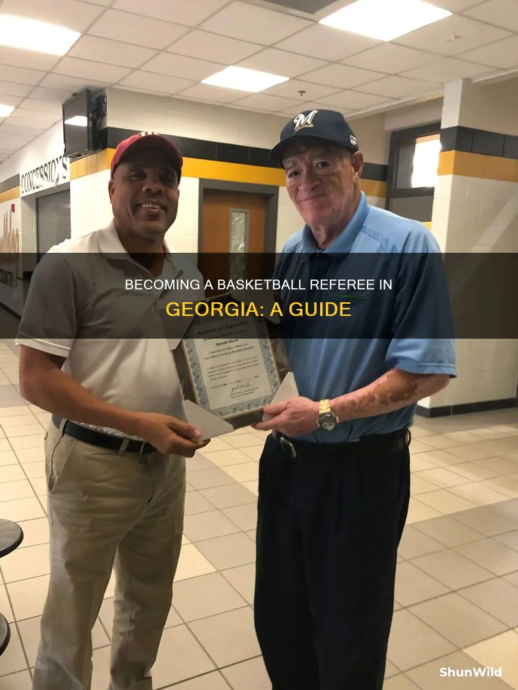 how to become a basketball referee in ga