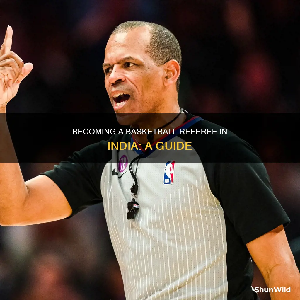 how to become a basketball referee in india