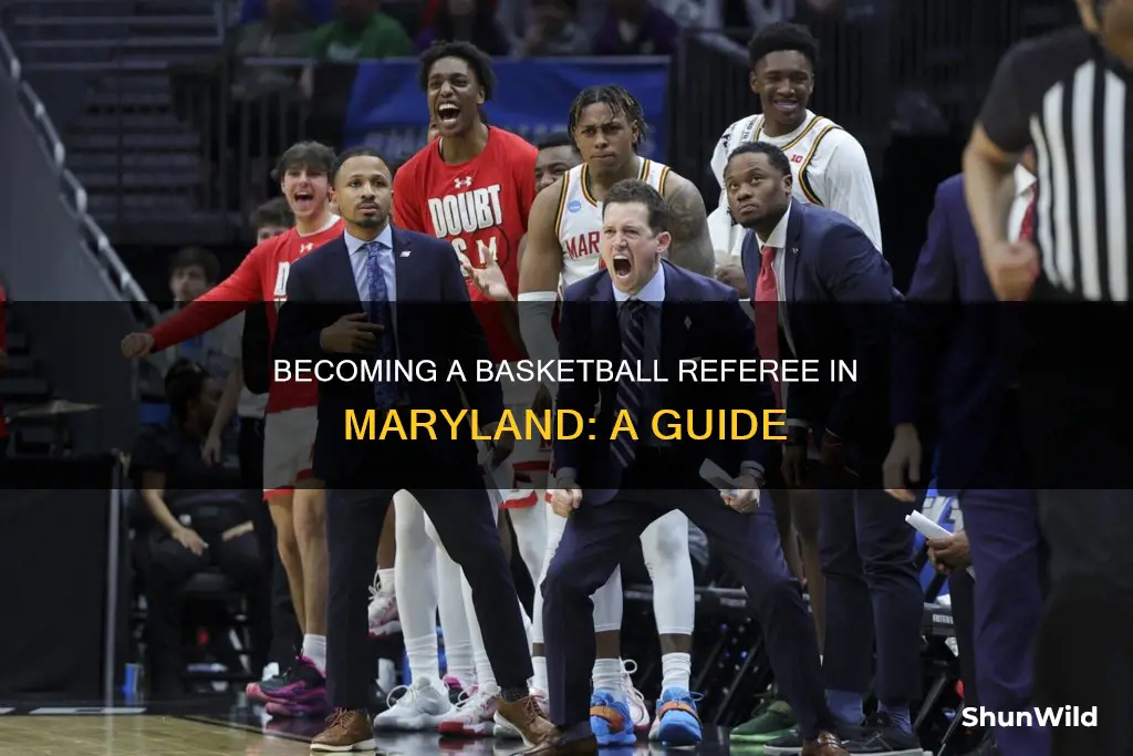 how to become a basketball referee in maryland