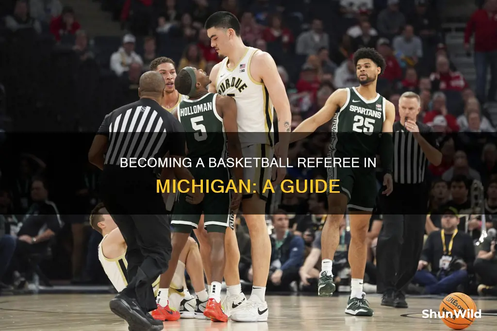 how to become a basketball referee in michigan