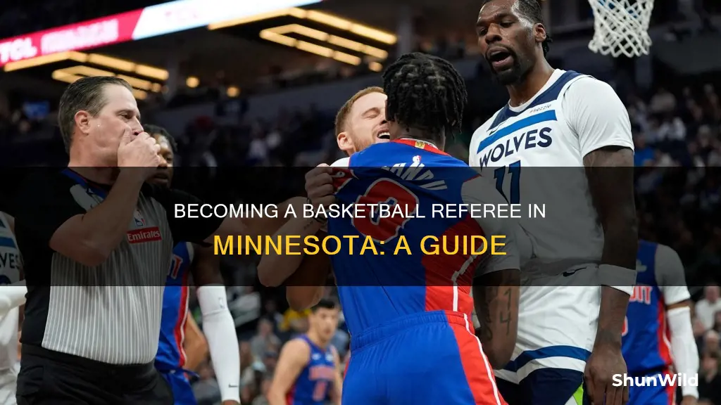 how to become a basketball referee in minnesota