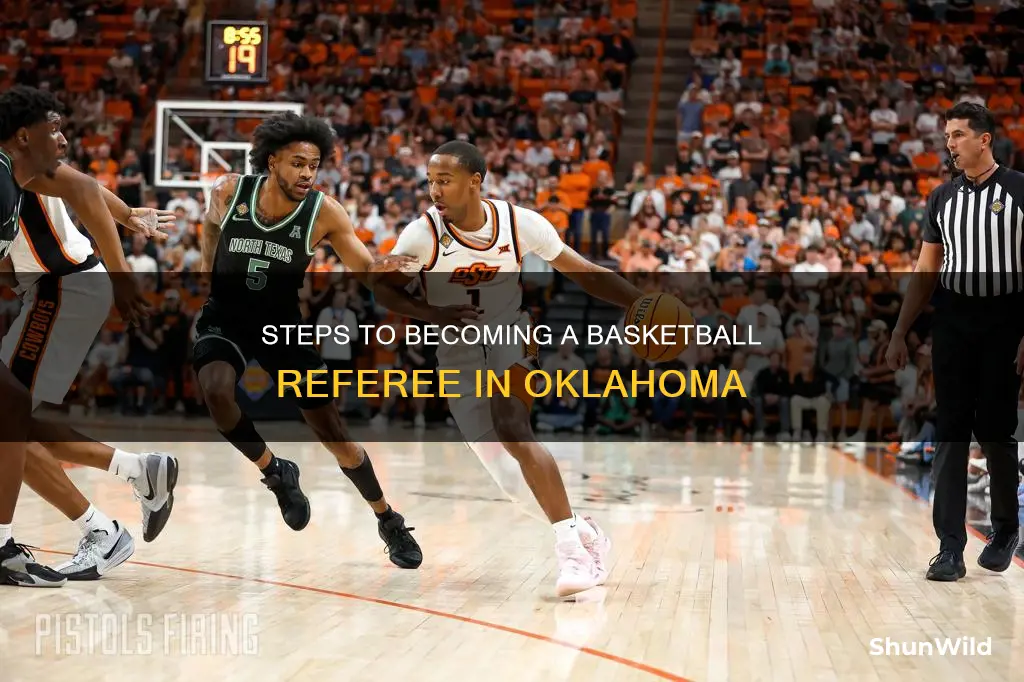 how to become a basketball referee in oklahoma