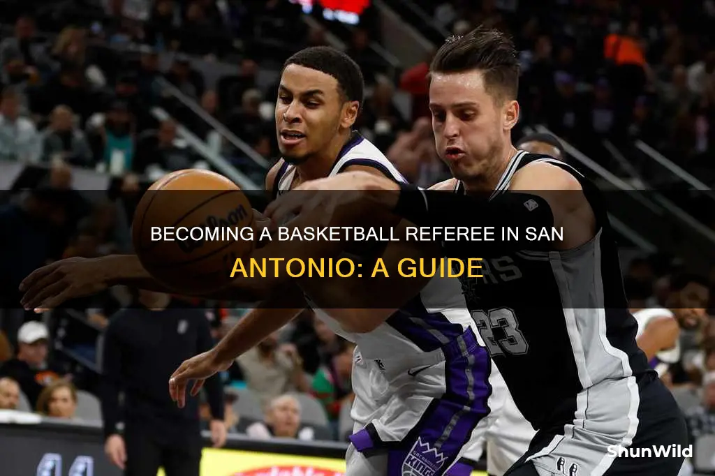 how to become a basketball referee in san antonio