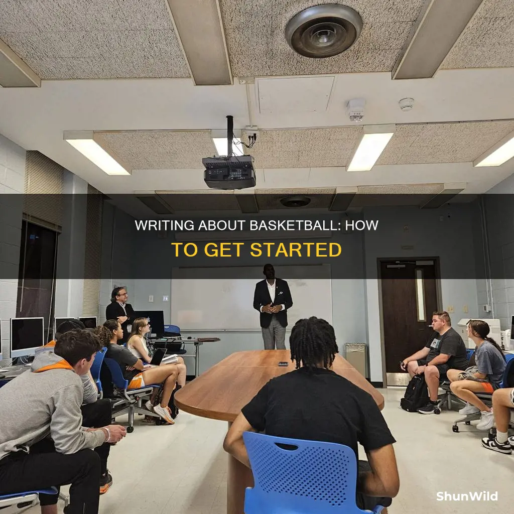 how to become a basketball writer