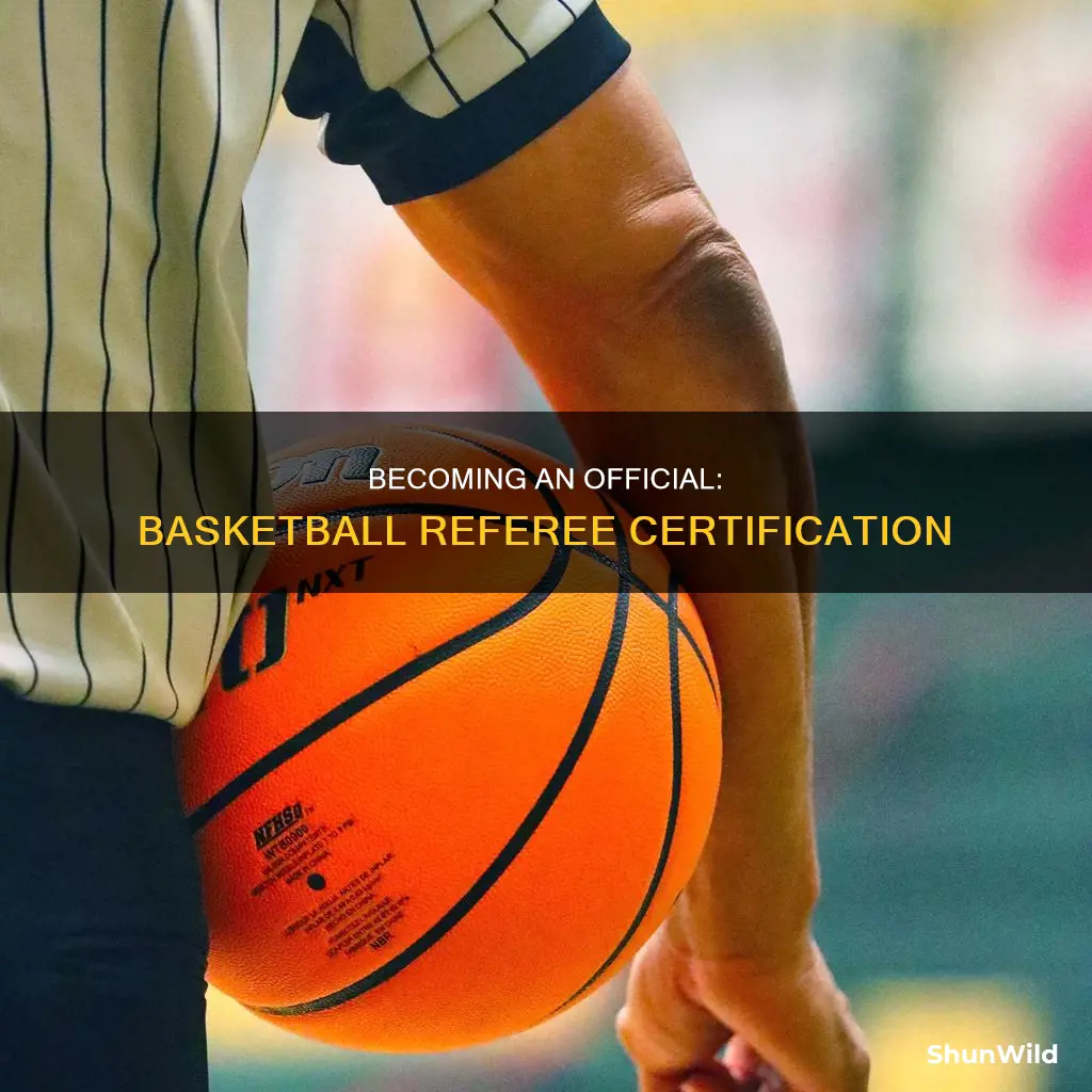 how to become a certified basketball referee