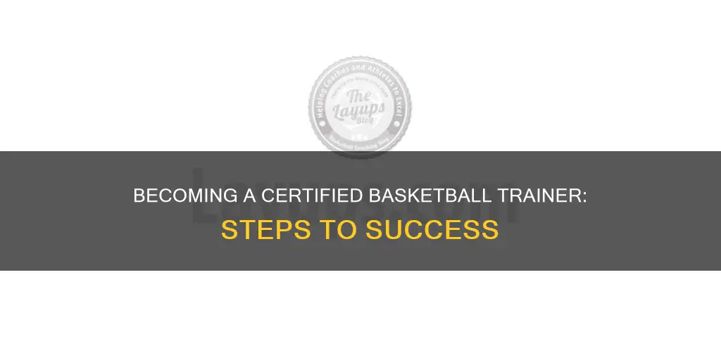 how to become a certified basketball trainer