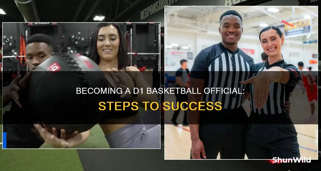 how to become a d1 basketball official