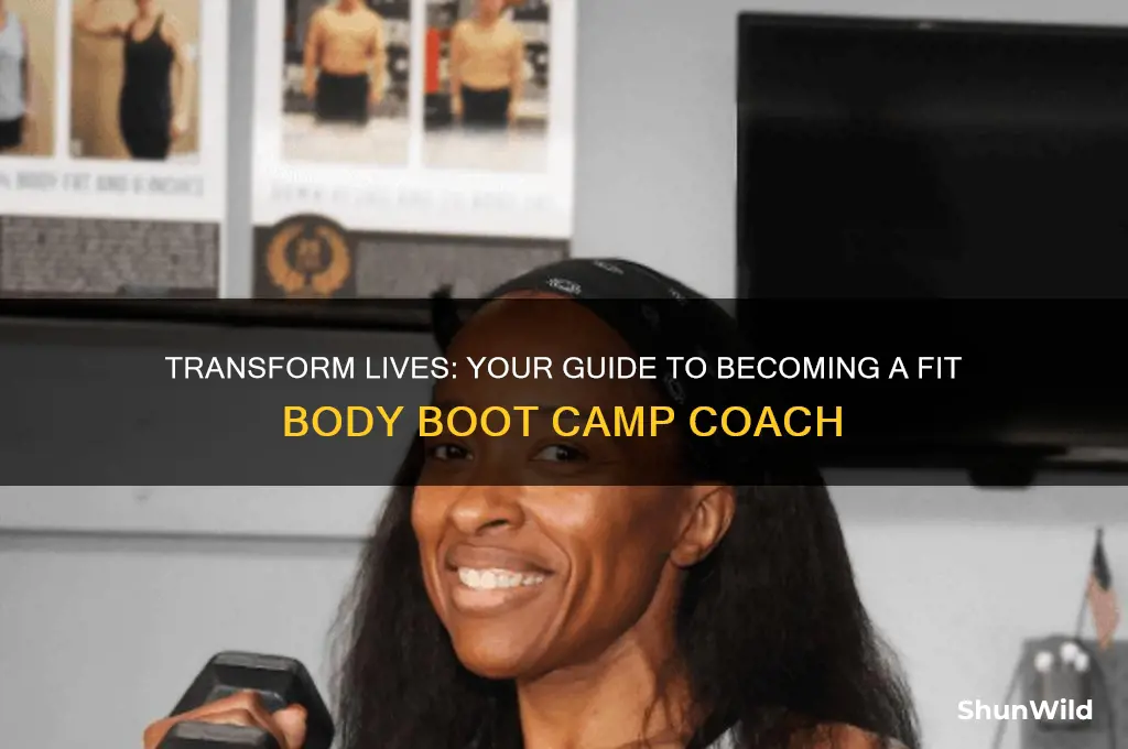 how to become a fit body boot camp coach
