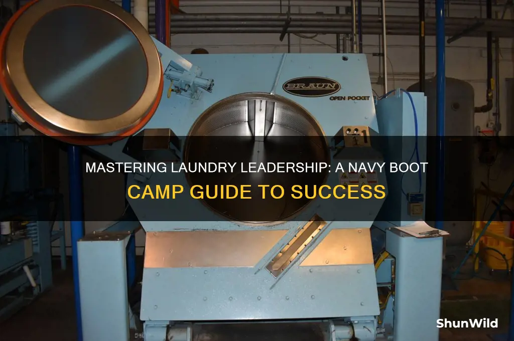 how to become laundry leader navy boot camp