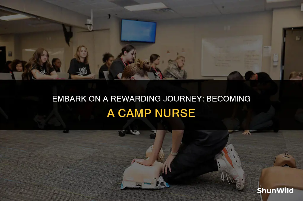 how to becone a camp nurse