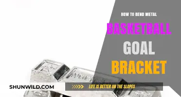 Bending Metal: Fixing Your Basketball Goal Bracket