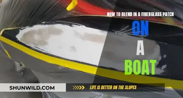 Blending Fiberglass Patch on a Boat Seamlessly