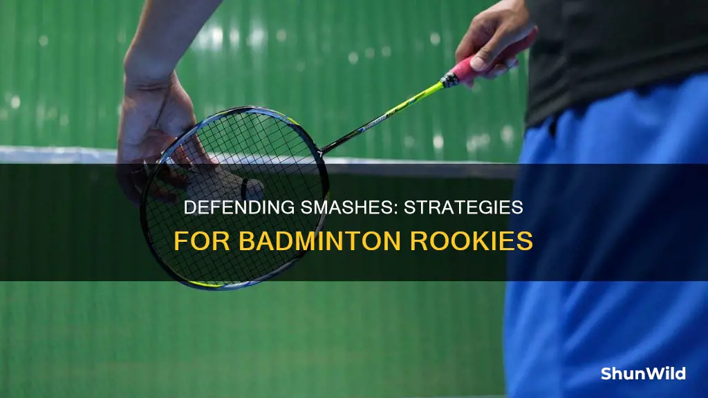 how to block a smash in badminton