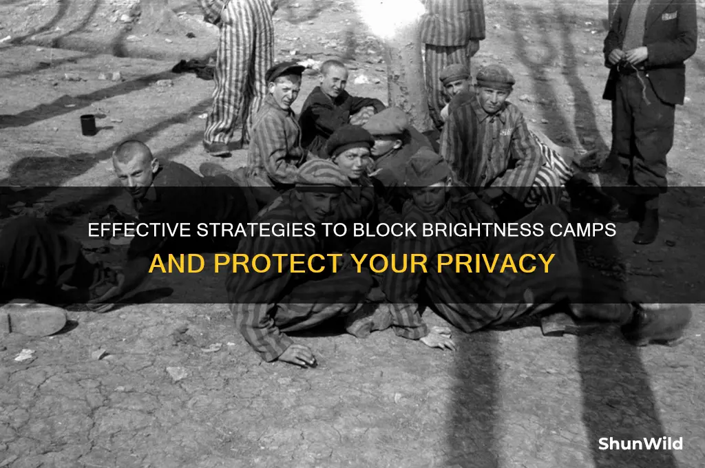 how to block brightness camps
