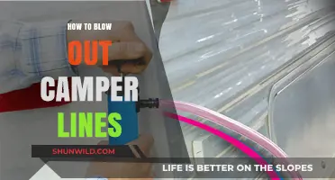 Effortless Winterizing: The Ultimate Guide to Blowing Out Camper Lines