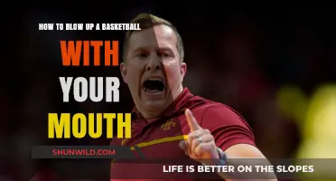 Blow Up a Basketball: Mouth Inflation Technique