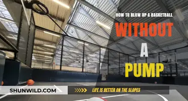 Inflating a Basketball Without a Pump: Easy DIY Methods