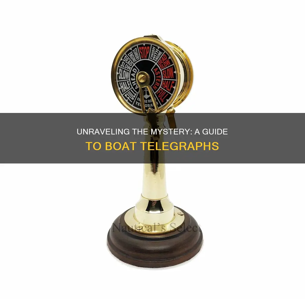 how to boat telegraphs work