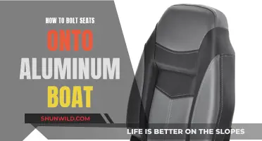 Bolting Boat Seats: The Aluminum Edition