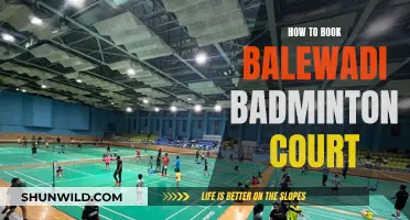 Booking Balewadi Badminton Courts: A Quick Guide