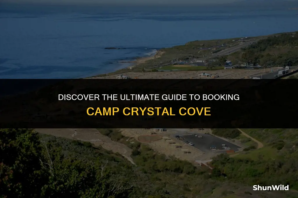 how to book camp crystal cove