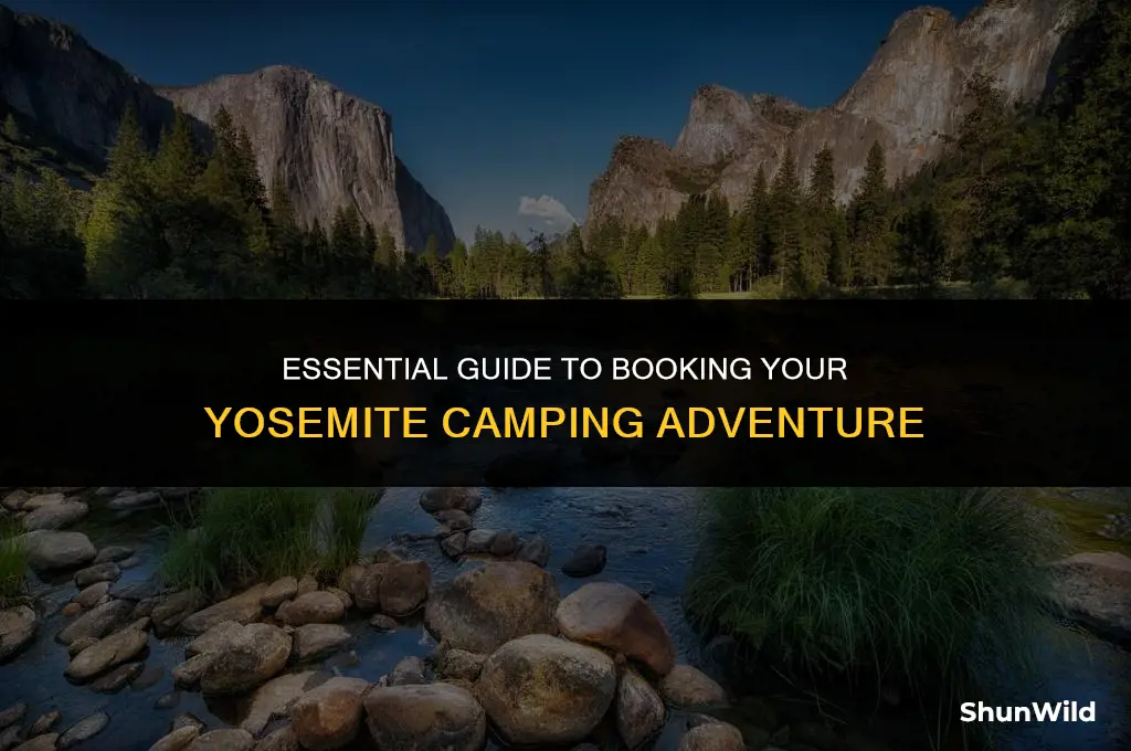 how to book camping for yosetime