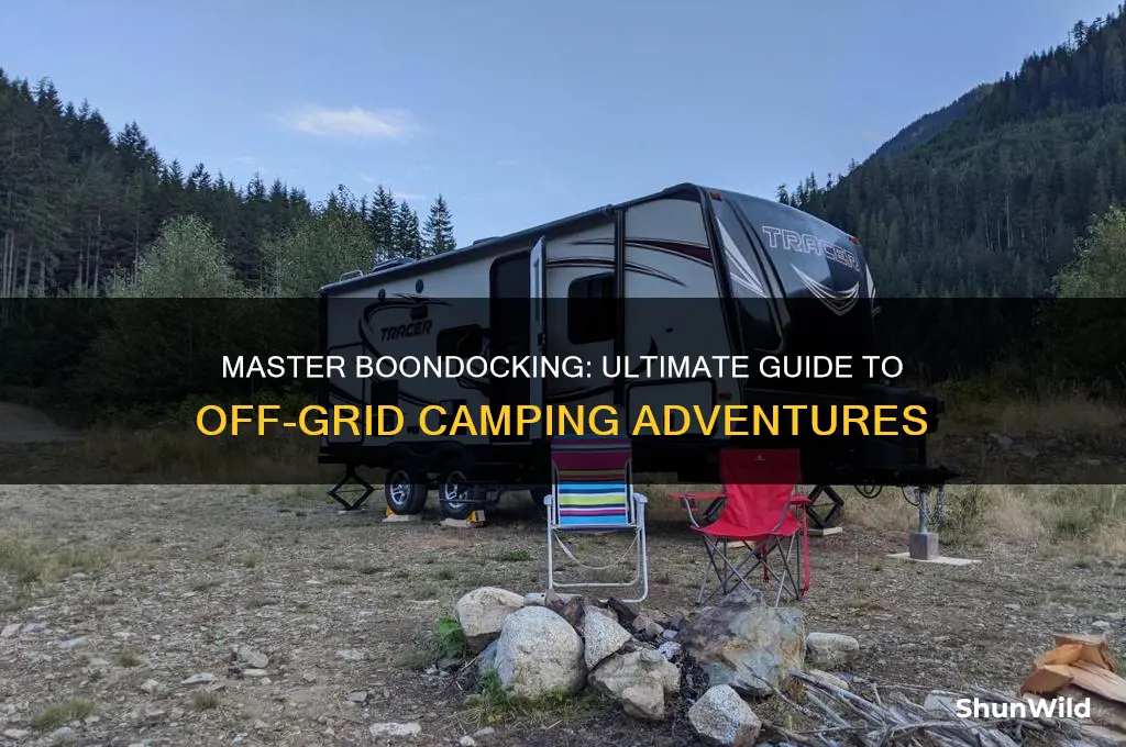 how to boondock camp