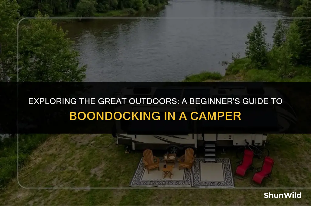 how to boondock in a camper