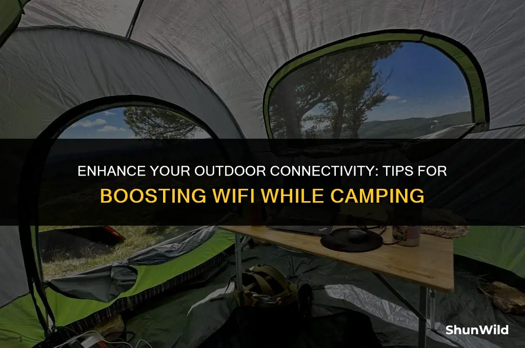 how to boost wifi while camping
