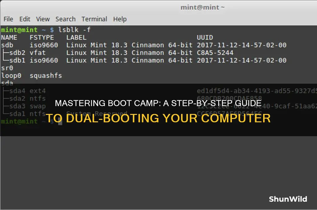 how to boot camp computer