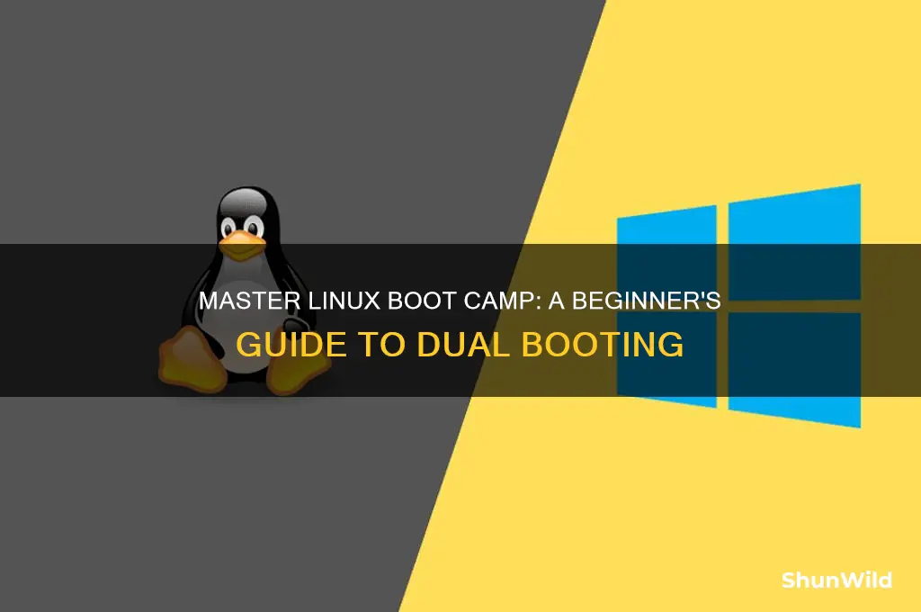 how to boot camp linux