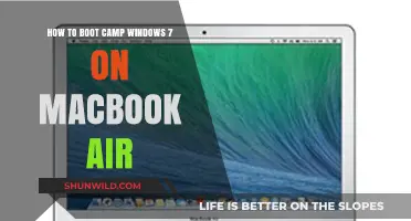 Boot Camp Windows 7 on MacBook Air: A Step-by-Step Guide