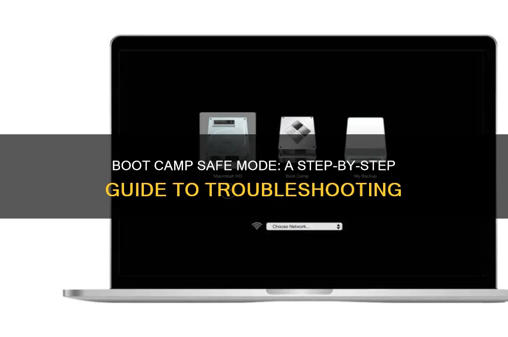 how to boot into safe mode boot camp