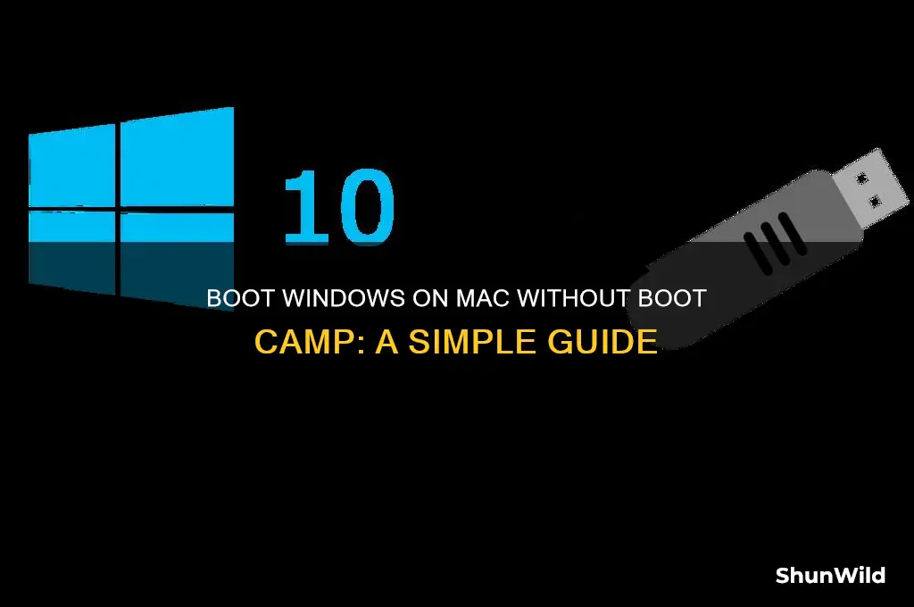 how to boot windows without boot camp