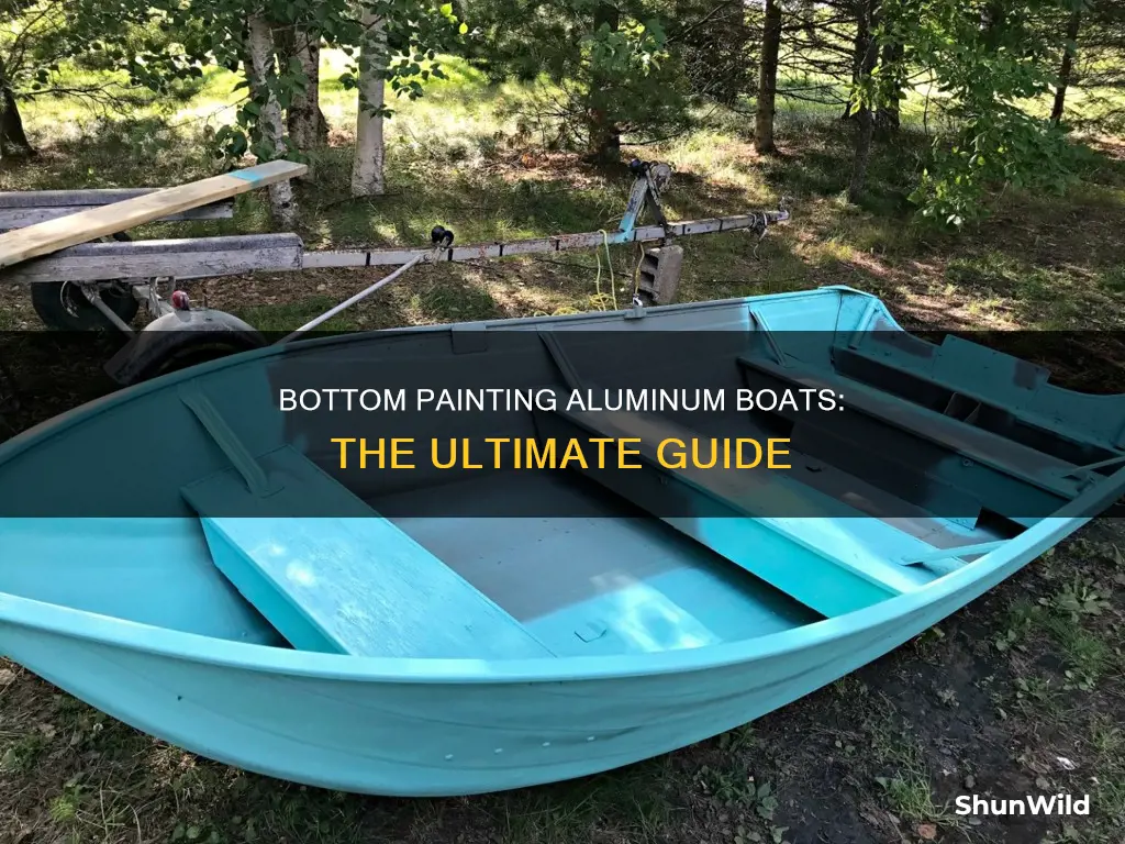 how to bottom paint aluminum boat