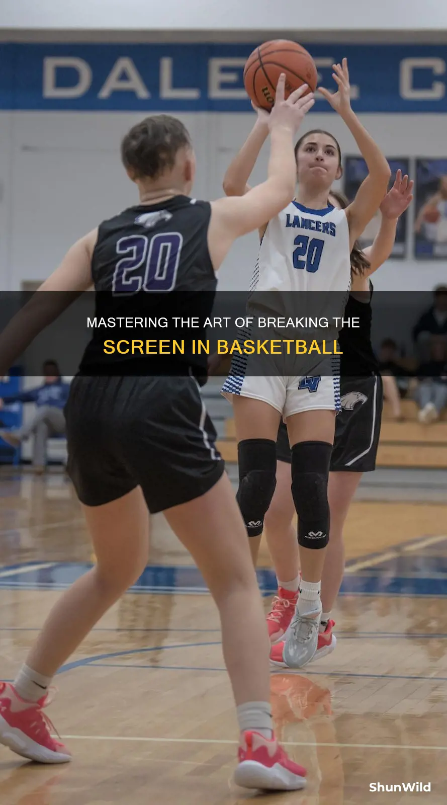 how to break a screen basketball