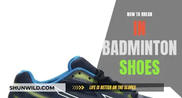 Breaking in Badminton Shoes: Quick and Easy Methods
