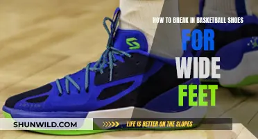 Breaking in Basketball Shoes: Wide Feet, Easy Steps