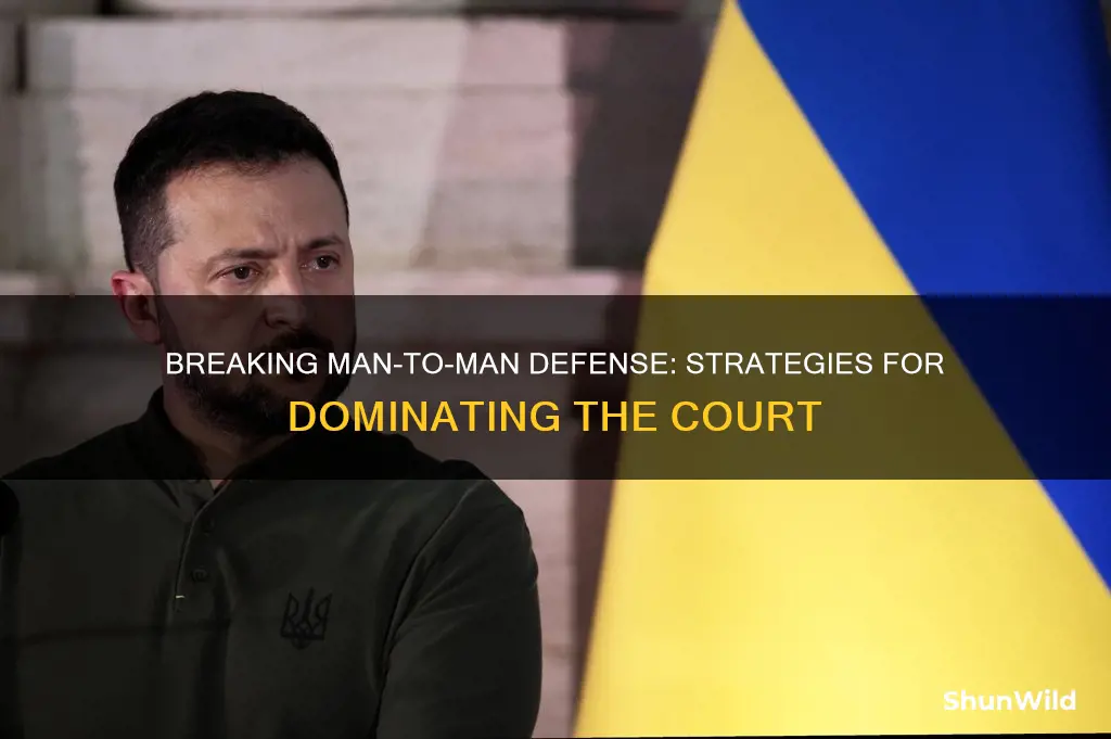 how to break man to man defense in basketball