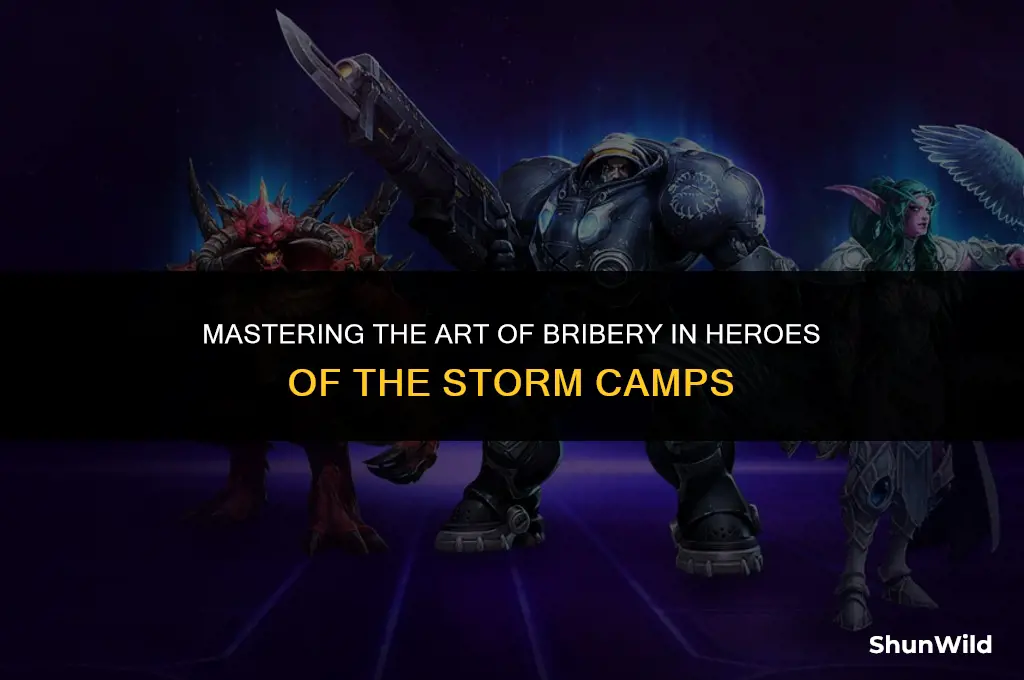 how to bribe camps in hots