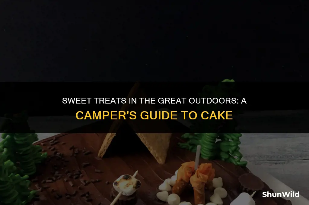 how to bring a cake camping